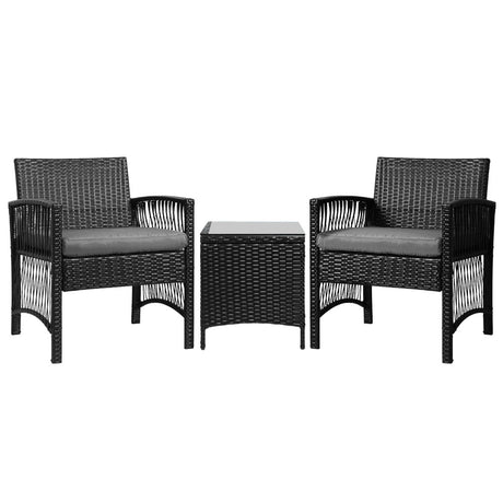 Gardeon Elegant 3-PC Bistro Set