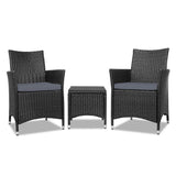 Gardeon Elegant 3PC Outdoor Bistro Set