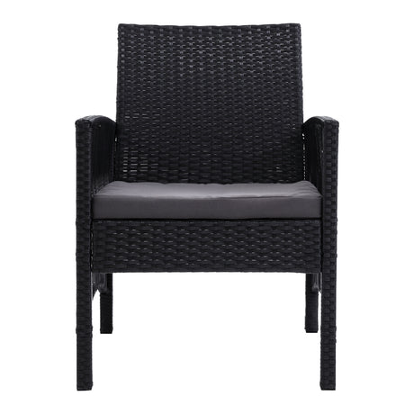 Gardeon 2PC Outdoor Wicker Lounge Chairs