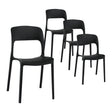 Sunshine Bay Stackable Outdoor Chair Black