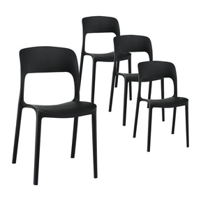 Sunshine Bay Stackable Outdoor Chair Black