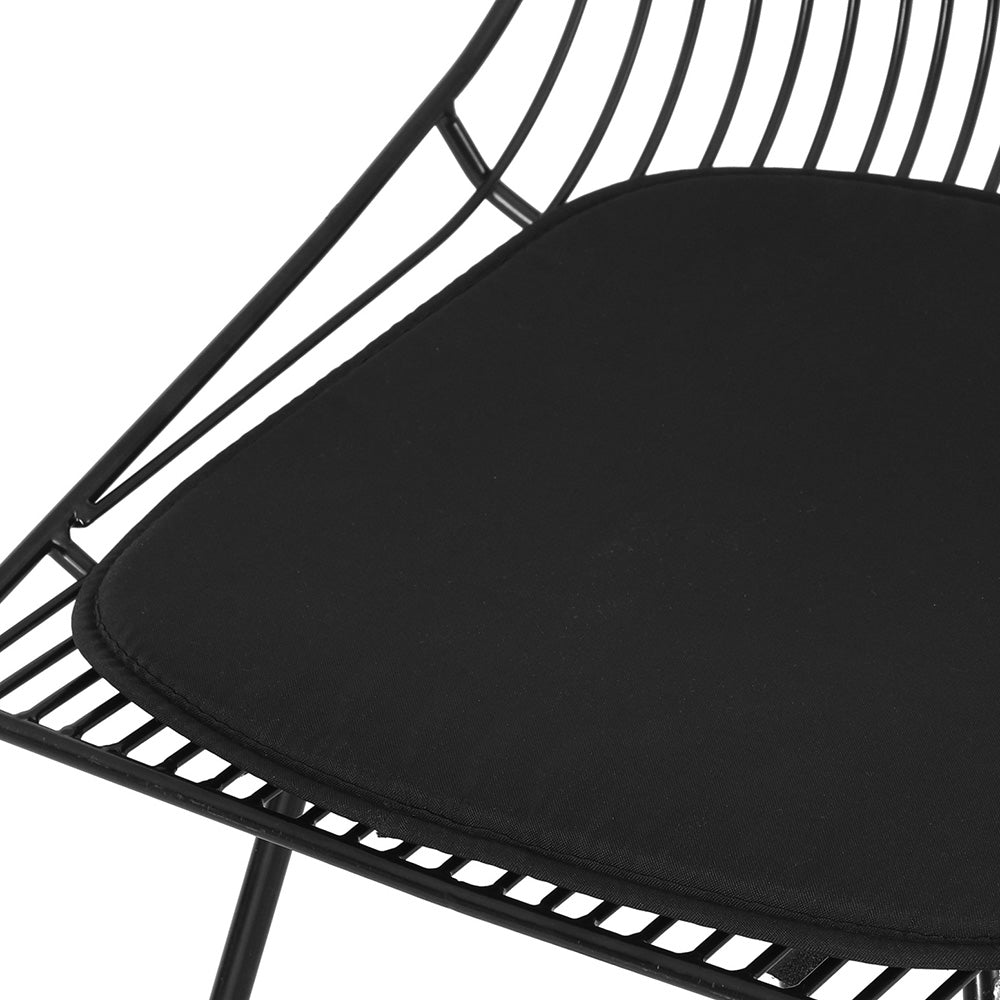 Albion Park Outdoor Dining Chair Black 2pcs image 5
