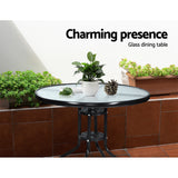Gardeon Elegant 3PC Rattan Bistro Set