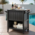 Black Point 80L Cooler Storage Cart, Black