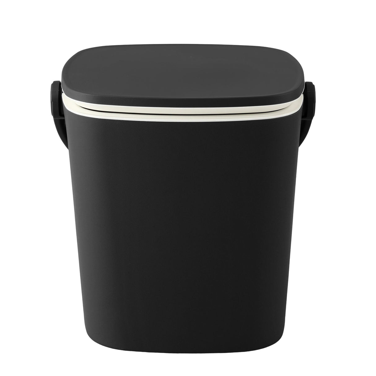 Goolwa 2 in 1 Ice Bucket Cooler Outdoor Bar Table, Black