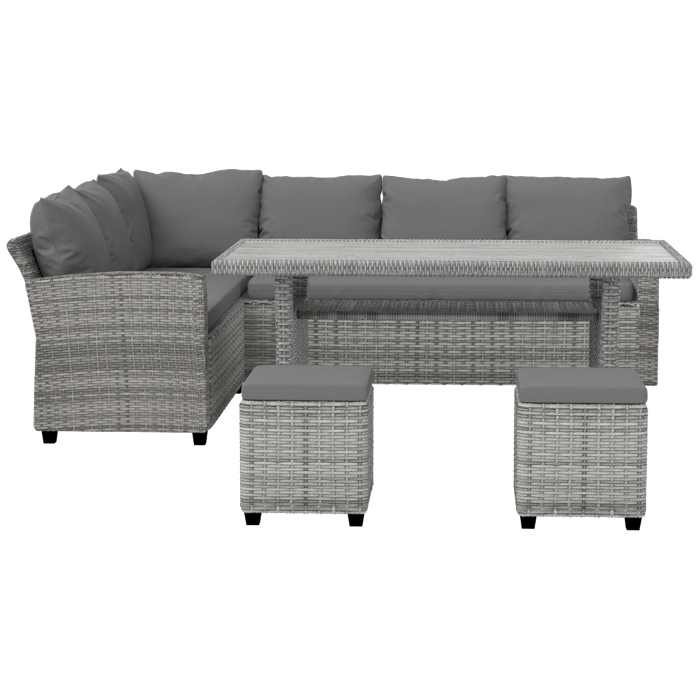 Kinka Beach 5 Piece Outdoor Dining Set