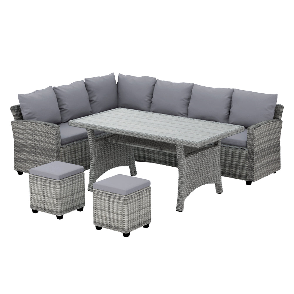 Kinka Beach 5 Piece Outdoor Dining Set