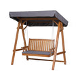 Pambula Swing Chair, Teak image 1
