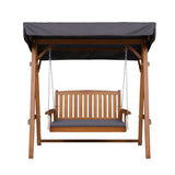 Pambula Swing Chair, Teak image 3