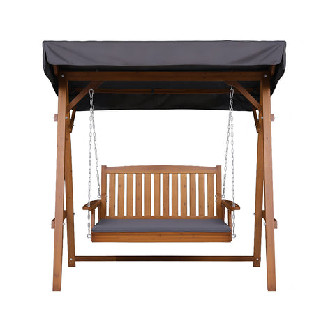 Pambula Swing Chair, Teak image 3