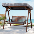Tuross Head Swing Chair, Charcoal image 1