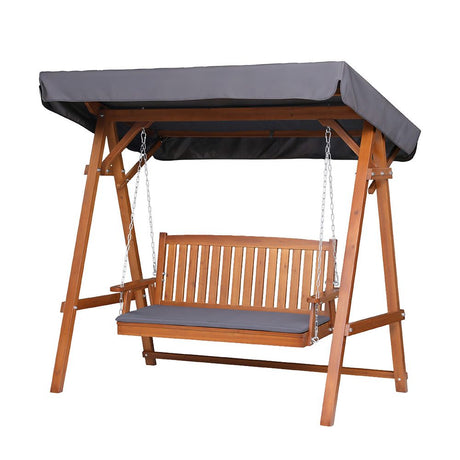 Tuross Head Swing Chair, Teak image 2