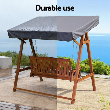 Tuross Head Swing Chair, Teak image 7