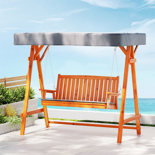 Gardeon Outdoor Canopy Swing Chair