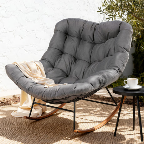 Dalmeny Rocking Chair, Grey image 1