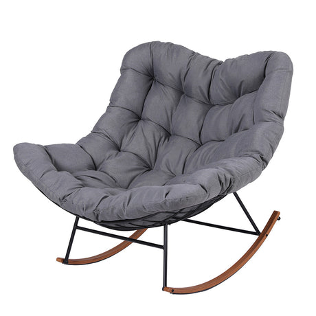 Dalmeny Rocking Chair, Grey image 2