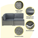 Boolathana Outdoor Lounge Set, 4 seater, Grey