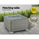 Boolathana Outdoor Lounge Set, 4 seater, Grey
