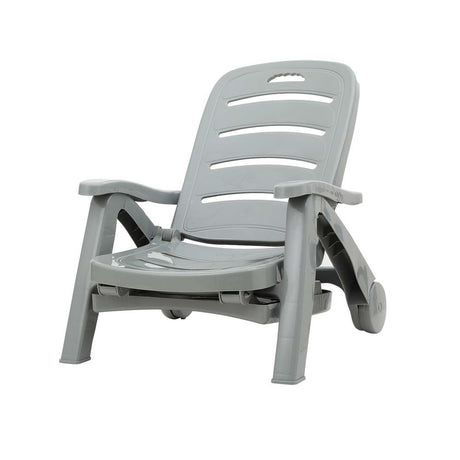 Candelo Sun Lounger Grey image 3