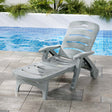 Candelo Sun Lounger Grey image 1