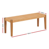 Boydtown Garden Bench Seat Natural
