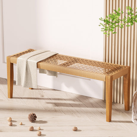 Boydtown Garden Bench Seat Natural