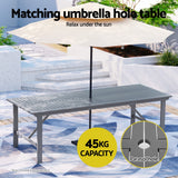 Gardeon 5-Piece Acacia Wood Dining Set