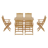 Gardeon Acacia Wood 7-Piece Outdoor Dining Set