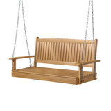 Bega Porch Swing Chair, Teak image 1