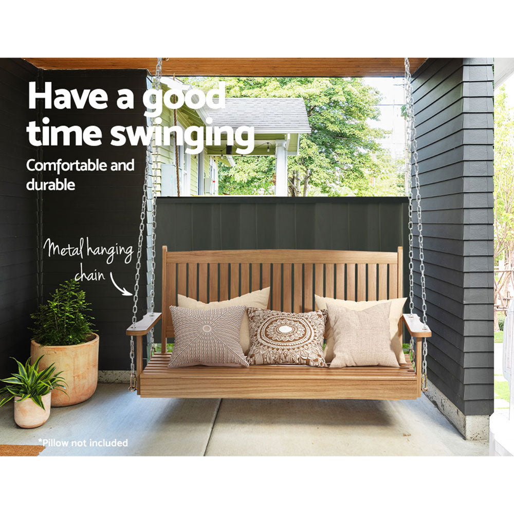 Bega Porch Swing Chair, Teak image 4