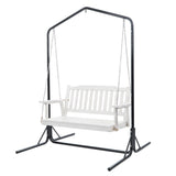 Werri Beach 2 Seater Swing Chair, White