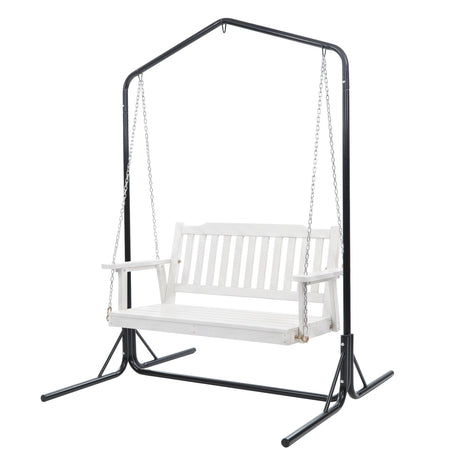Werri Beach 2 Seater Swing Chair, White