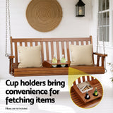 Mystery Bay Porch Swing Chair Teak