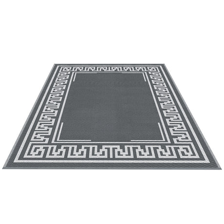Gardeon Reversible Outdoor Rug — Greek Key Pattern, UV-Resistant PP, Multiple Sizes — Allure Home Collections