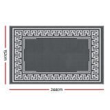 Gardeon Reversible Outdoor Rug — Greek Key Pattern, UV-Resistant PP, Multiple Sizes — Allure Home Collections