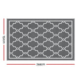 Gardeon 152x244cm Reversible Outdoor Rug — Maroc Pattern, Dual-Sided PP — Allure Home Collections