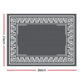 Gardeon Reversible Outdoor Rug — Greek Key Pattern, UV-Resistant PP, Multiple Sizes — Allure Home Collections