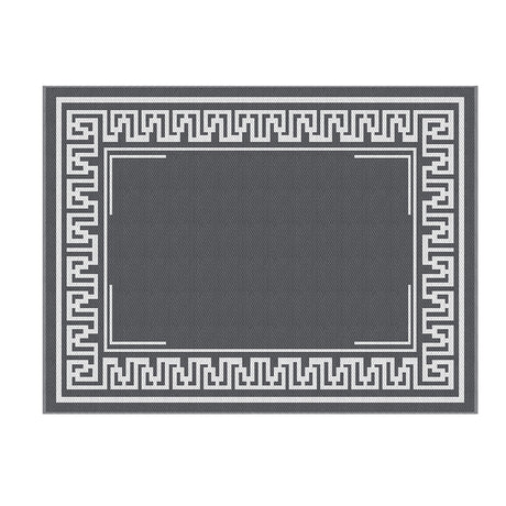 Gardeon Reversible Outdoor Rug — Greek Key Pattern, UV-Resistant PP, Multiple Sizes — Allure Home Collections