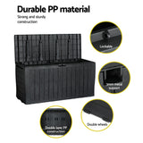 Gardeon 220L Weather-Resistant Storage Bench