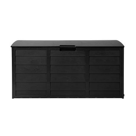 Worongary 290L Outdoor Storage Box, Black