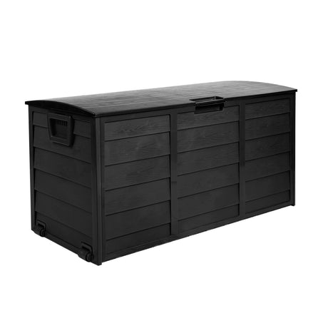 Worongary 290L Outdoor Storage Box, Black