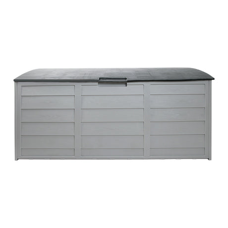Gardeon 290L Lockable Outdoor Storage Box — Weather-Resistant, Grey — Allure Home Collections