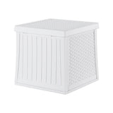 Point Turton 56L Outdoor Storage Box, White