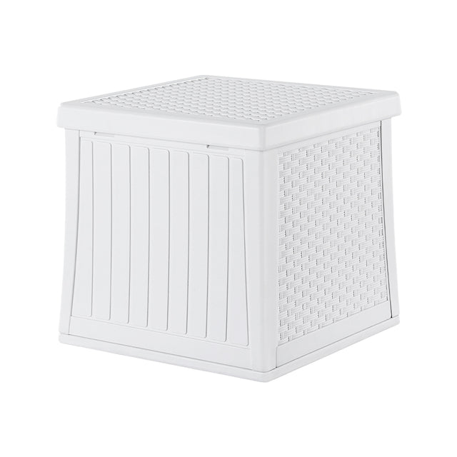 Point Turton 56L Outdoor Storage Box, White