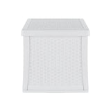 Point Turton 56L Outdoor Storage Box, White