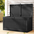 Warooka 270L Outdoor Storage Box, Black