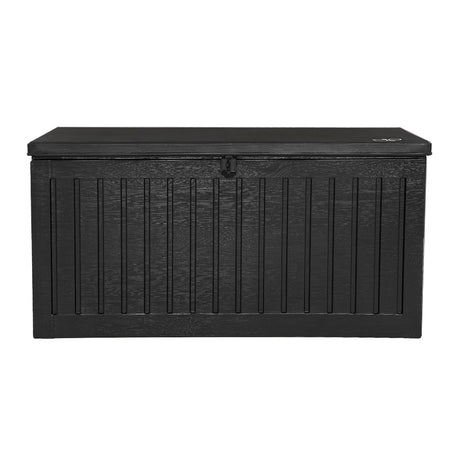 Warooka 270L Outdoor Storage Box, Black