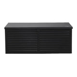 Gardeon 390L Lockable Outdoor Storage Box — All-Black, Weather-Resistant — Allure Home Collections