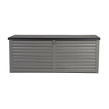 Gardeon 390L Lockable Outdoor Storage Bench Box — Black, Weather-Resistant — Allure Home Collections