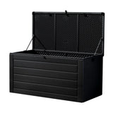 Gardeon 680L Lockable Outdoor Storage Box — All-Black, Weather-Resistant — Allure Home Collections